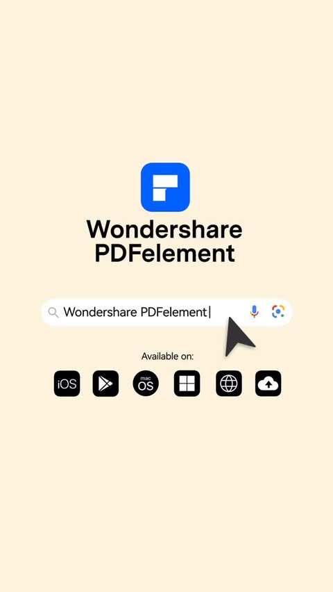 Instagram post by @eva_balu for Wondershare PDFelement. Caption reads: [...] — link is in my Bio 💫 • • • •....