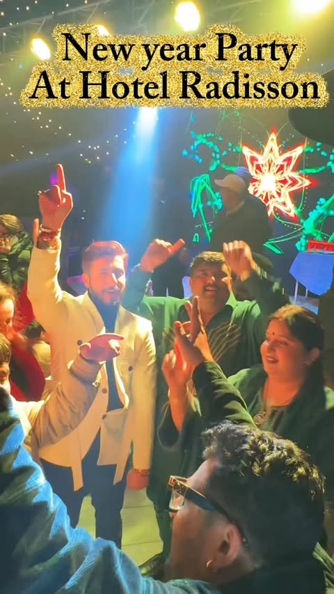 Instagram post by @ayaan_gupta_offical for Radisson. Caption reads: [...] was a lovely party Organised by Hotel....