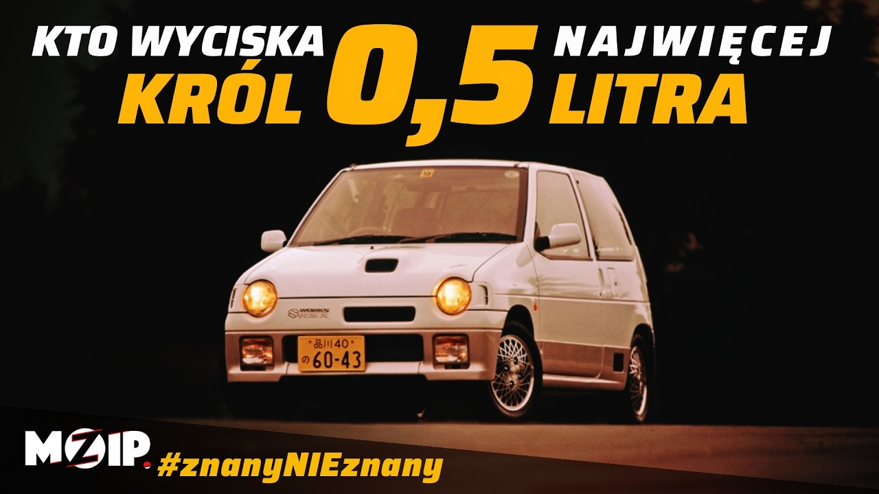 YouTube post by @MotoZinnej for DeAgostini. Caption reads: Who squeezed the most out of 0.5 liters? The....