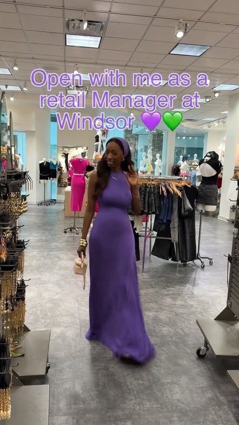 Instagram post by @janae_antoinette_ for Windsor Store. Caption reads: Come to work with me @windsorstore #WSC....