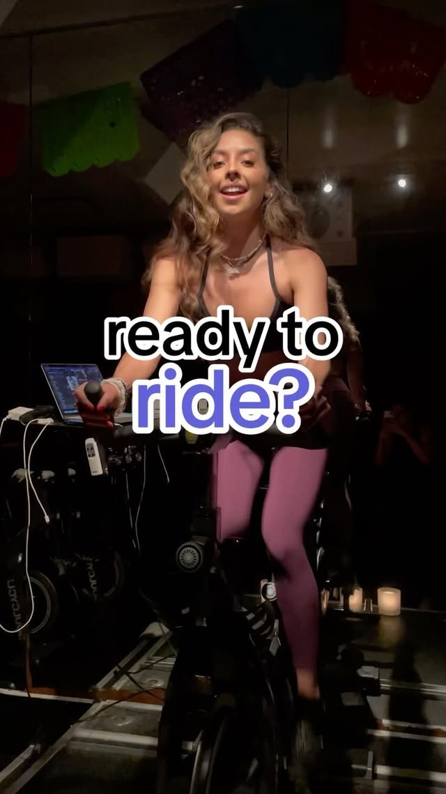 Instagram post by @_daliabarrios for SoulCycle. Caption reads: let’s dance @soulcycle 💃🏻💖 wednesday 4:15 pm //....