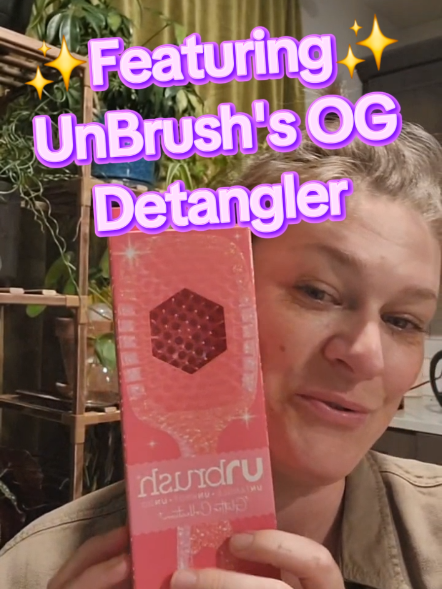 TikTok post by @highest.hopes for FHI Heat. Caption reads: UnBrush! Glitter Collection 🤩😍 @FHI HEAT....