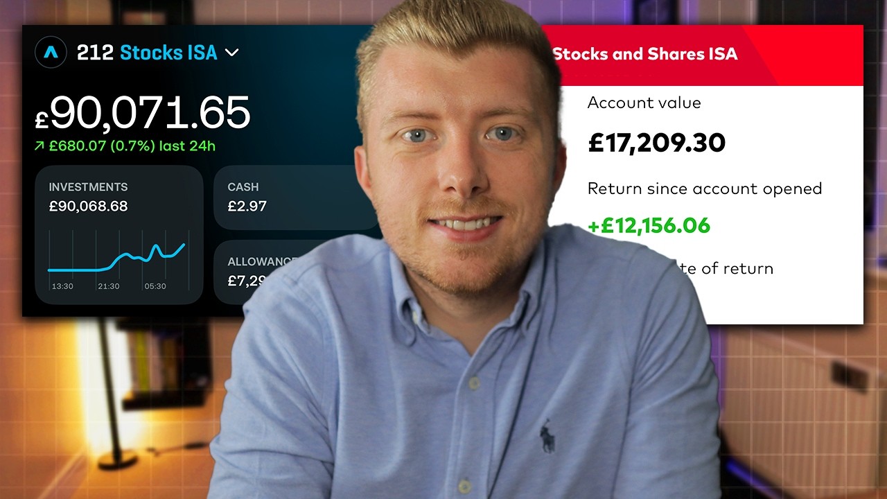 YouTube post by @MitchShoesmith for Trading 212. Caption reads: This Investment Strategy Built My 6 Figure....