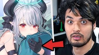 YouTube post by @JoeyTheAnimeMan for tippsysake. Caption reads: VTUBERS Can Serve You at Japanese Convenience....