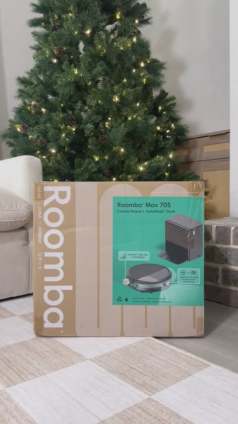 Instagram post by @wongs.est.2016 for iRobot. Caption reads: [...] of course, plenty of messes 🎄🍪. My @iRobot....