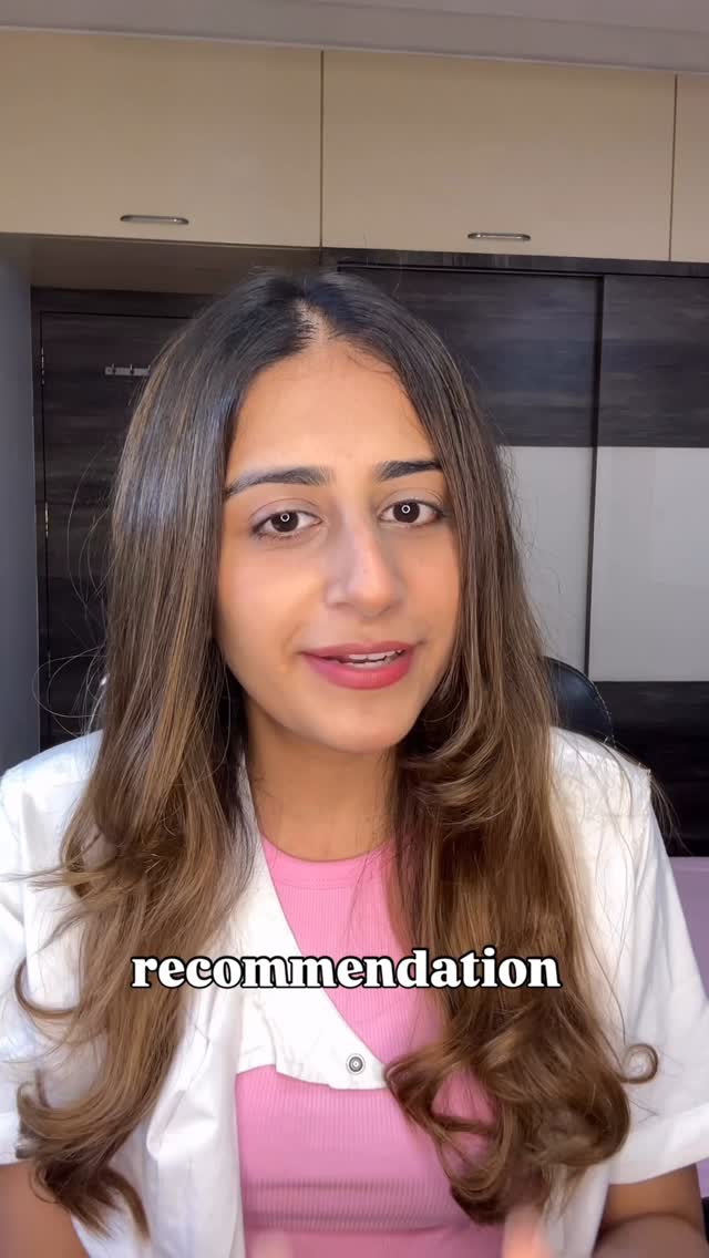 Instagram post by @drsimrankapahhi for Ozone Signature. Caption reads: My favourite sunscreen 🫶🏻 this @ozonesignature....