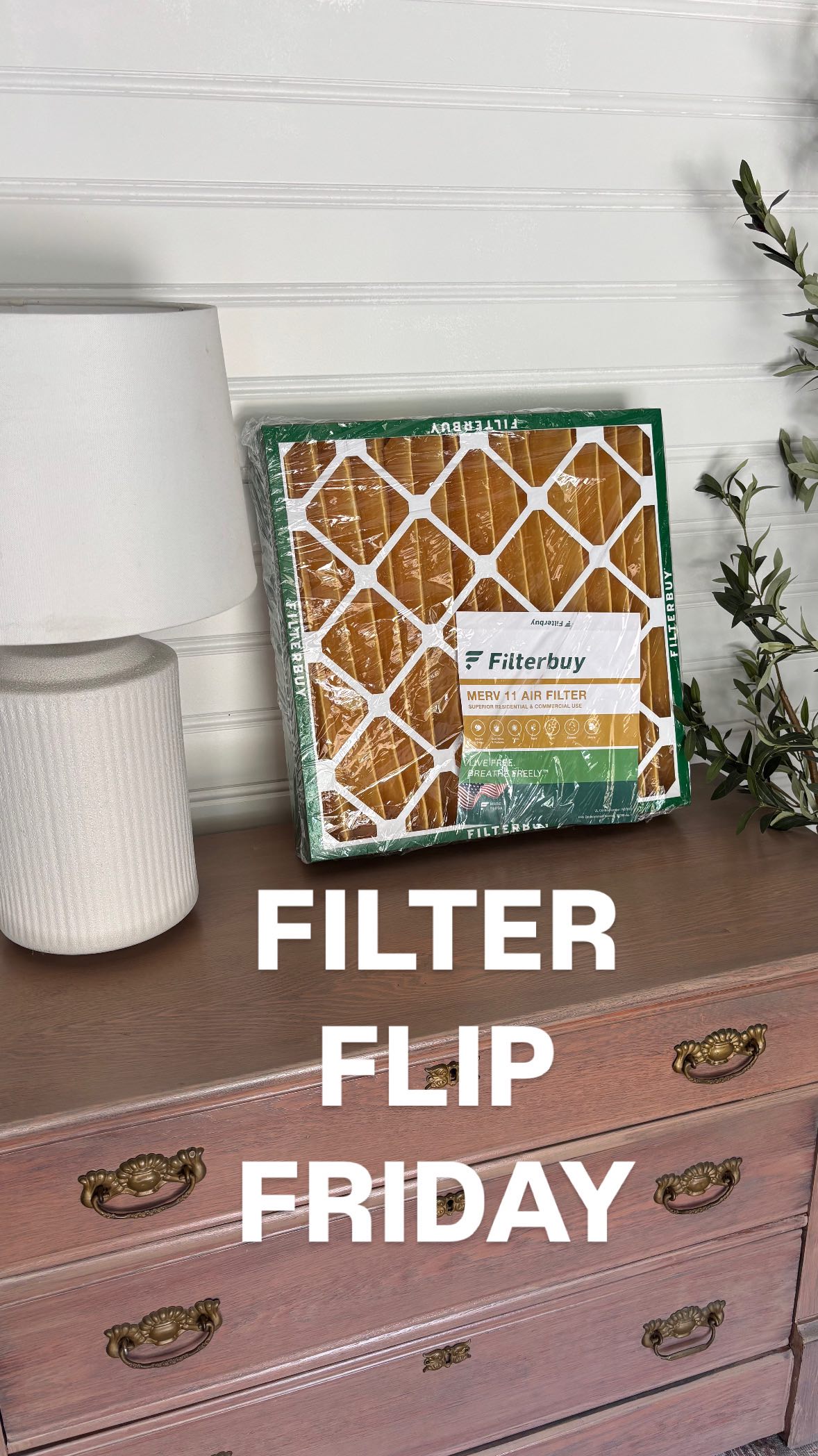 Instagram post by @evergreenrestorations for Filterbuy. Caption reads: Congrats Jill!! Who wants @filterbuy filters for a....