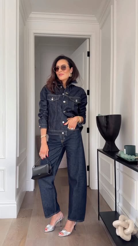 Instagram post by @lucyswhims for Fabletics. Caption reads: Canadian tuxedo but make it FAB... @fabletics $29....