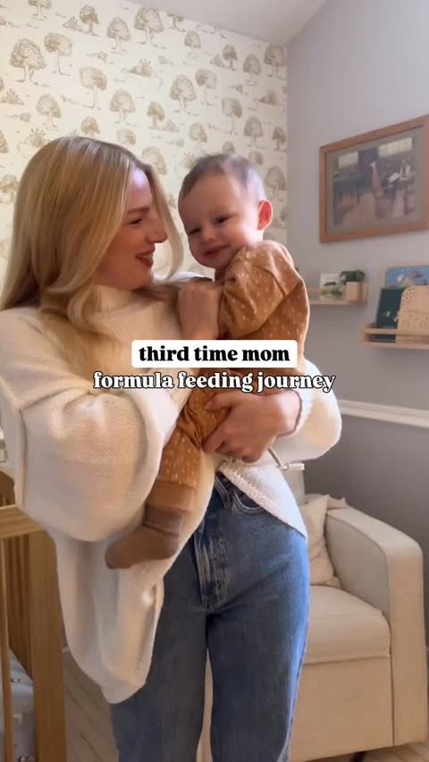 Instagram post by @allisclare for Enfamil. Caption reads: [...] a bottle when I’m running out the door.....