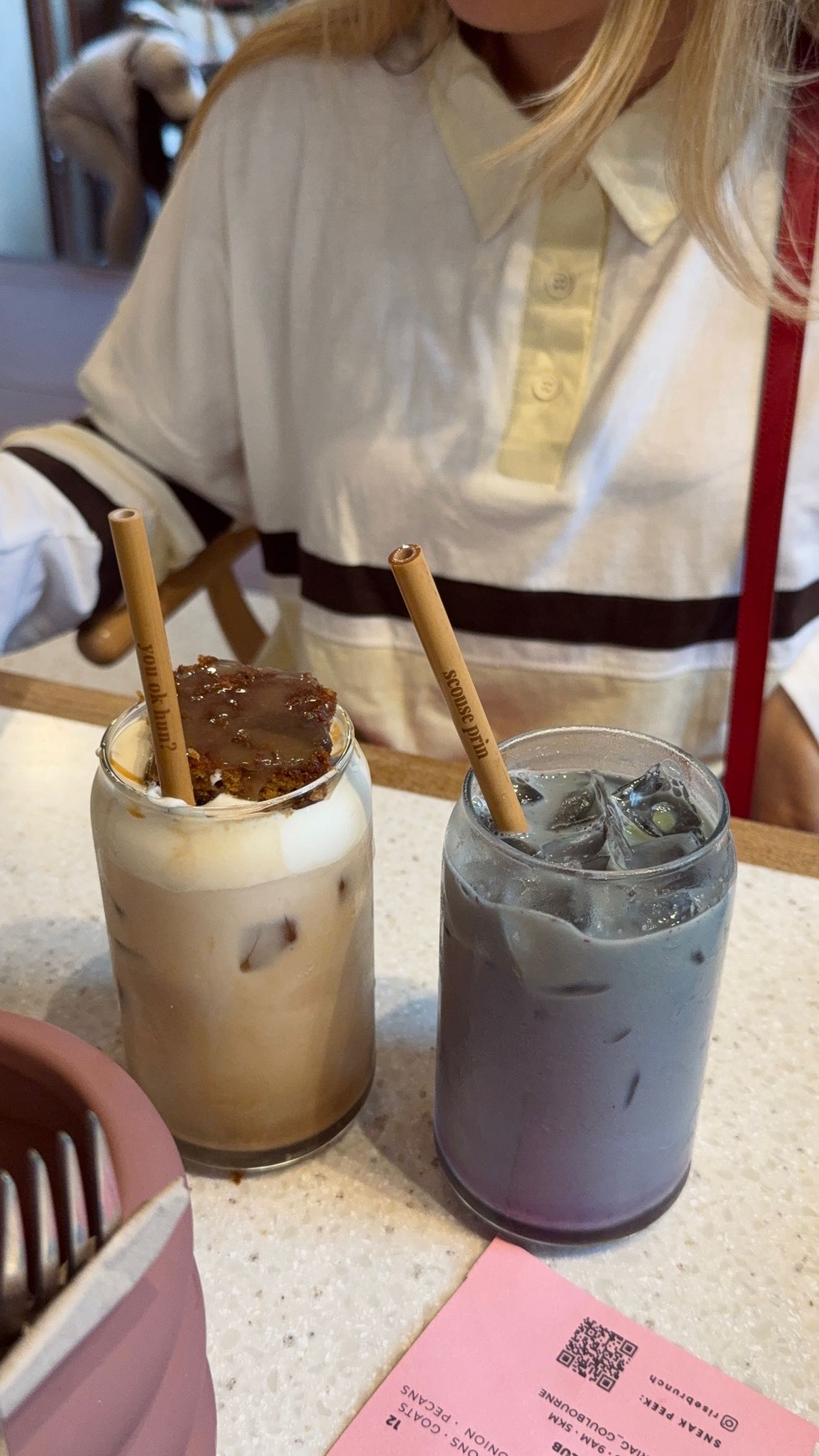 Instagram post by @saffiekhan_ for got2b. Caption reads: my secret to the sleekest slick-back 💛 @got2b #ad....