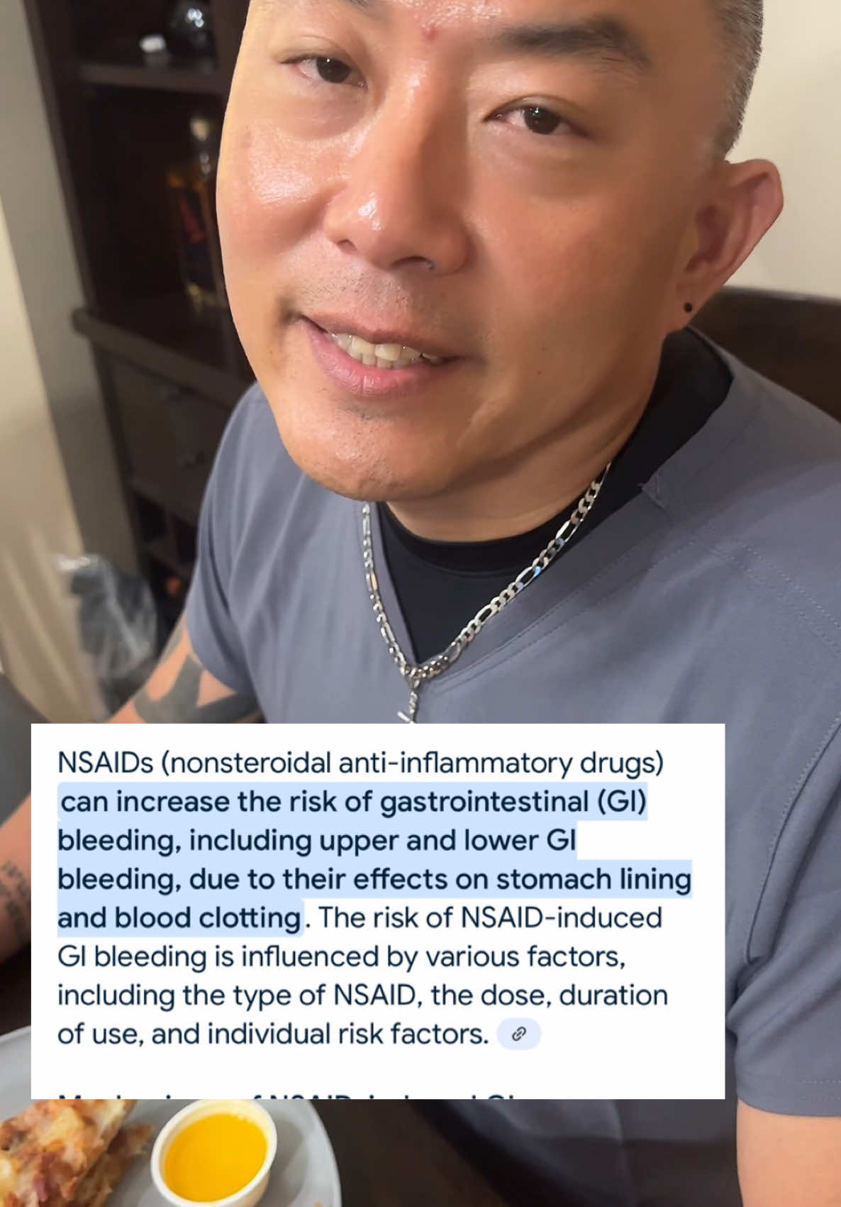 TikTok post by @southern_wellness for Micro Ingredients. Caption reads: [...] #ibuprofen #pain @Micro Ingredients .