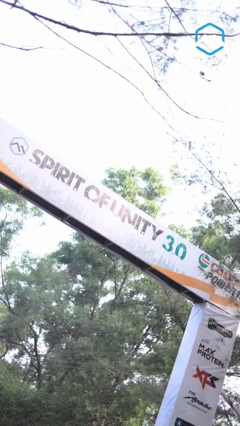 Instagram post by @anoopchheda for Castrol. Caption reads: [...] begun. . #RidersRally #SpiritOfUnity....