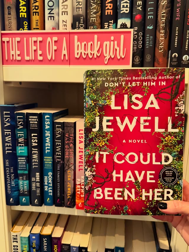 Instagram post by @itsallaboutthethrill for Atria Books. Caption reads: [...] of 2026 arrives. 😍 Thank you so much....