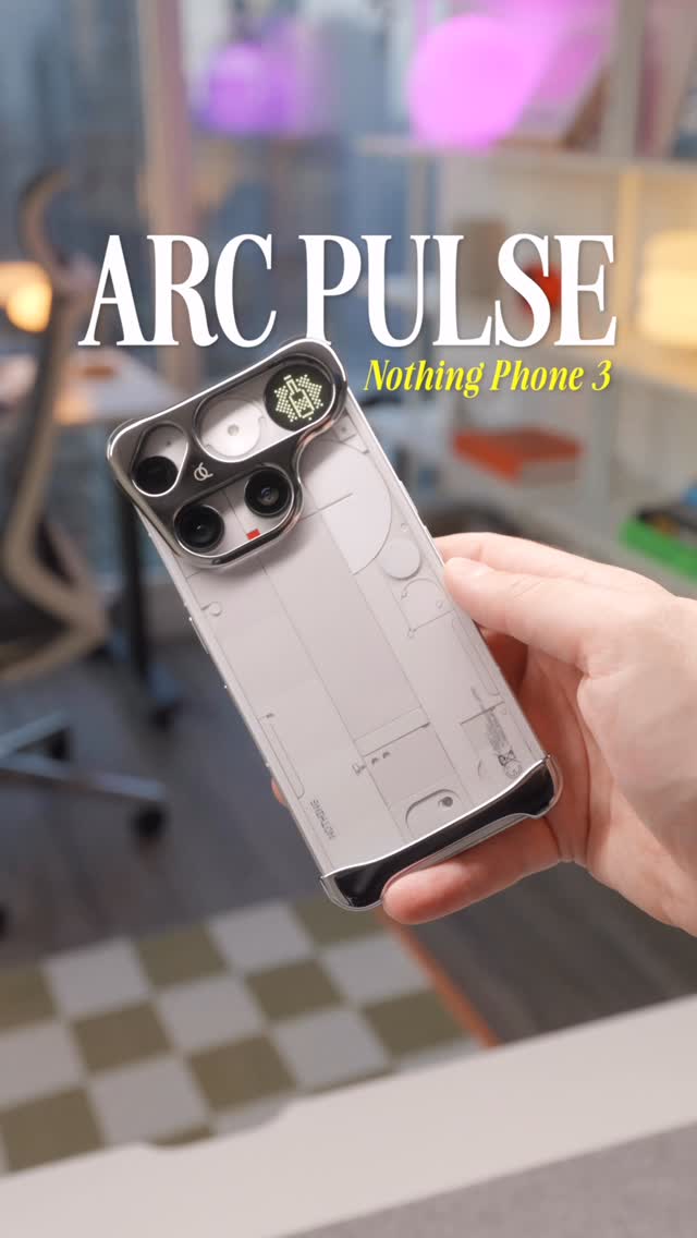 Instagram post by @willbwrs for Nothing. Caption reads: This is your PSA to STOP buying “boring” phone....