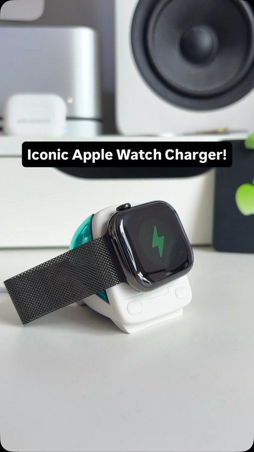 Instagram post by @appledsign for Spigen. Caption reads: [...] iMac G3, the colorful Classic C1 by @spigen....