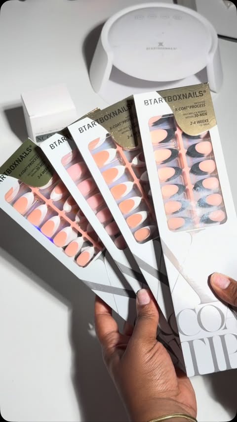 Instagram post by @dyamondniicole for BTArtbox Nails. Caption reads: Which shade is your favor ? @btartbox_official....