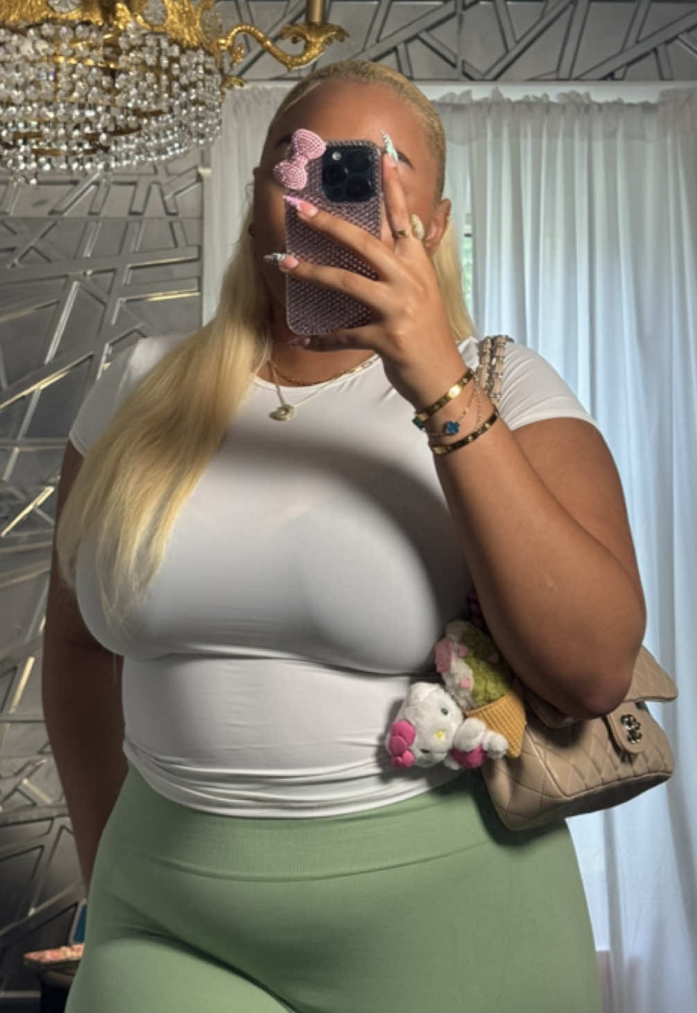 TikTok post by @lifew.g for TJ Maxx. Caption reads: run some errands with me 🤍🎀🪽@BROWN GIRL Jane ....