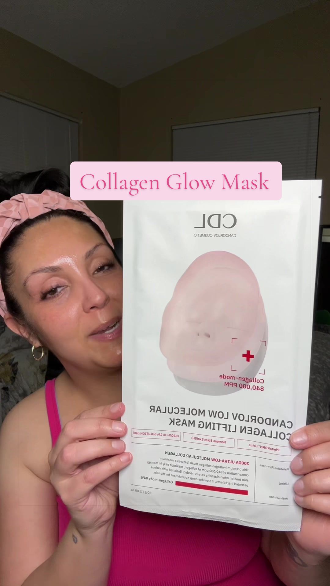 TikTok post by @memrymakeuptherapy for Candorlov US. Caption reads: [...] and more radiant after one use 🤍 @Candorlov....