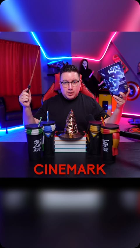 Instagram post by @3cfilm for Cinemark Theatres. Caption reads: Celebrate 25 Years of Magic with @cinemark....