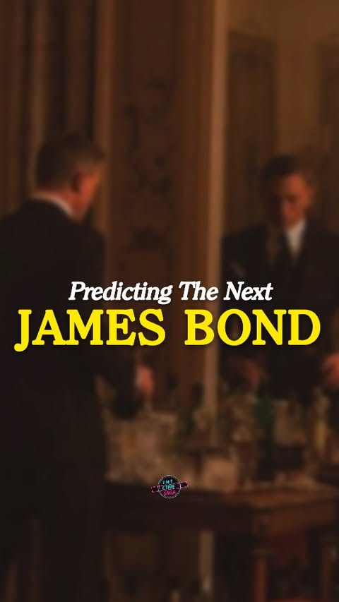 Instagram post by @thecinesaga for Polymarket. Caption reads: [...] who becomes the next 007? 🎩📈 @polymarket....