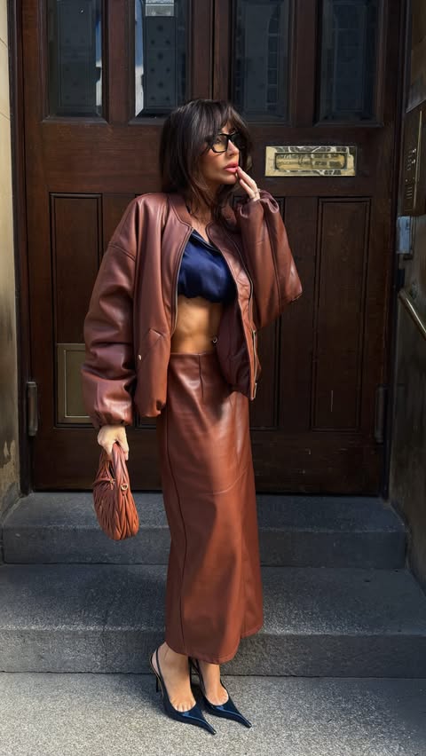 Instagram post by @ellieegar for River Island. Caption reads: The occasion can never be causal 🤌🏼 @riverisland....