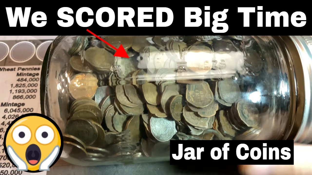 YouTube post by @RobFindsTreasure for Coinbase. Caption reads: I Bought a Jar FULL of Old Coins - Indian Head....