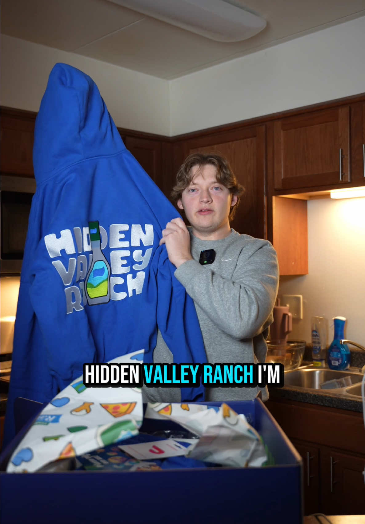 TikTok post by @yupryan for Owala. Caption reads: [...] #drip #fashion #food #foodtok  @Owala....