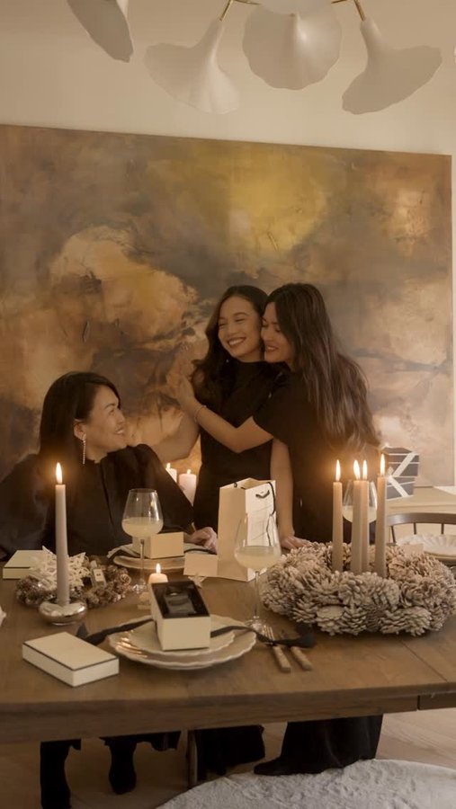 Instagram post by @lillehoang for Jo Malone London. Caption reads: Ad. Moments of stillness, laughter, and....