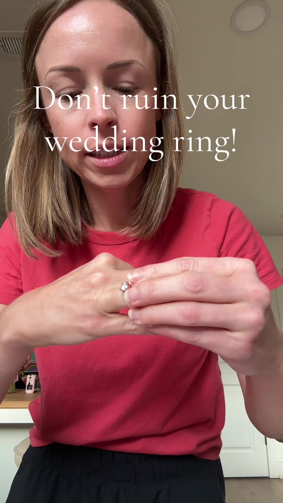 TikTok post by @linzibcochran for Rinfit. Caption reads: @Rinfit Rings has so many styles and colors to....