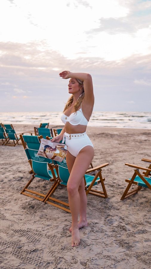 Instagram post by @sammcclendon for Beach2Ocean. Caption reads: [...] been loving these beach looks from....