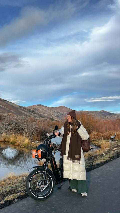 Instagram post by @skhammer for Rad Power Bikes. Caption reads: i’m nothing if not loyal to the bike life 🤭 ....