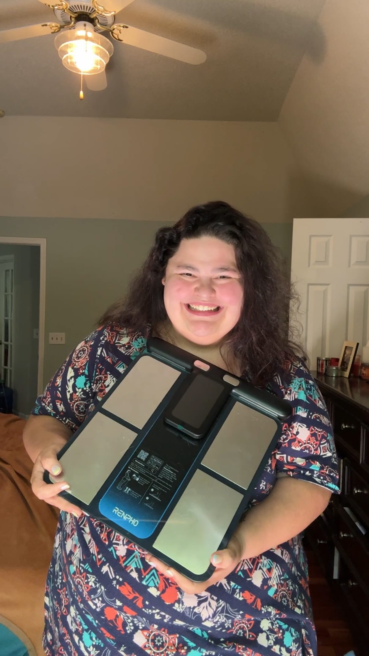 Instagram post by @theloseitlog for RENPHO. Caption reads: 🎁- Winner: @emilygcavallario! Congrats! DM us to....