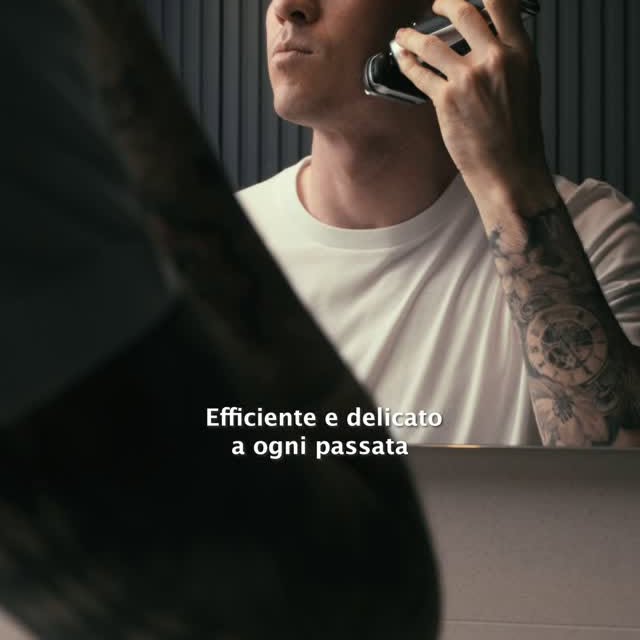Instagram post by @alessandrobastoni for Braun Spain. Caption reads: Clean Sheet, Clean Shave.

Braun Serie 9 Pro:....