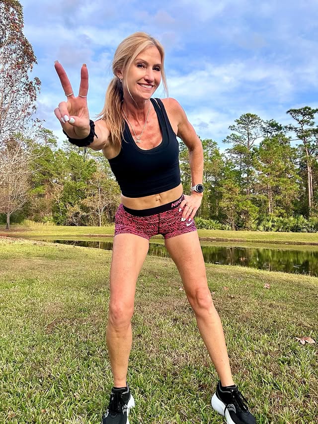 Instagram post by @heatherunz for MAURTEN. Caption reads: 2 PAIN FREE MILES!🎉🎉 Guys I literally cried.....