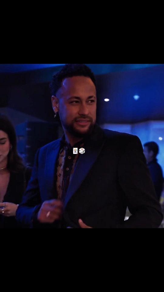 Instagram post by @neyshowman for PokerStars. Caption reads: Neymar na @pokerstarsbrasil hoje 🎲🃏♣️♠️....