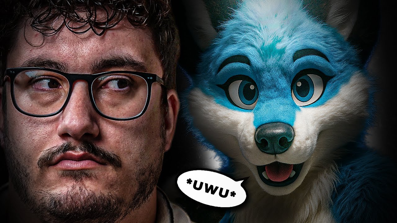 YouTube post by @CalebHammer for Fizz. Caption reads: Financial Audit's First Furry.