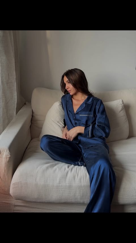 Instagram post by @lilymontasser for Eberjey. Caption reads: [...] been tucking us into bed for 30 years....