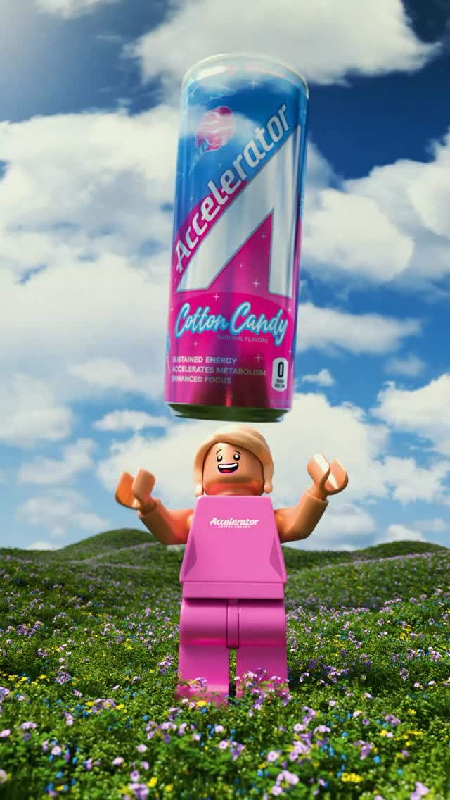 Instagram post by @noah_the_boa12 for Us Drinkaccelerator. Caption reads: @livvydunne’s Cotton Candy is flippin’ DELICIOUS....