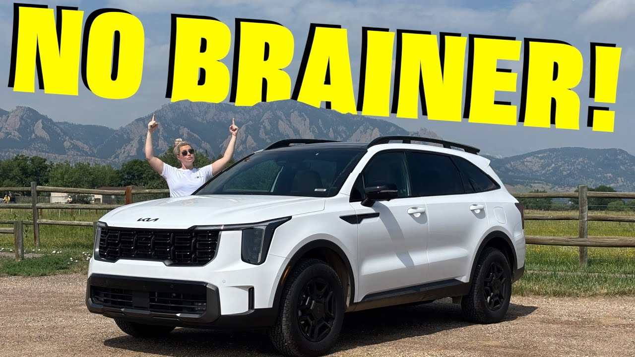 YouTube post by @TFLcar for SALEWA. Caption reads: Let’s Be Real: Should You Buy This New Kia Sorento....