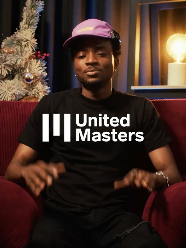 Instagram post by @gimba.aa for UnitedMasters. Caption reads: [...] actually on yours during the season!....