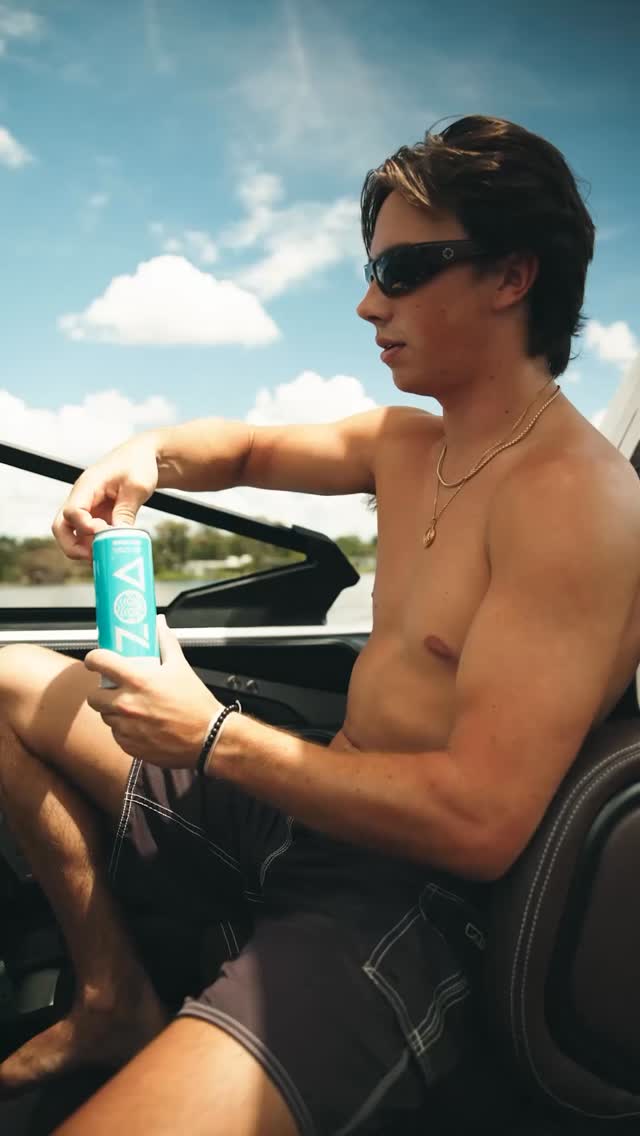 Instagram post by @codyhunnicutt_ for ZOA Energy. Caption reads: Fueling my daily grind with @zoaenergy 💪 My....