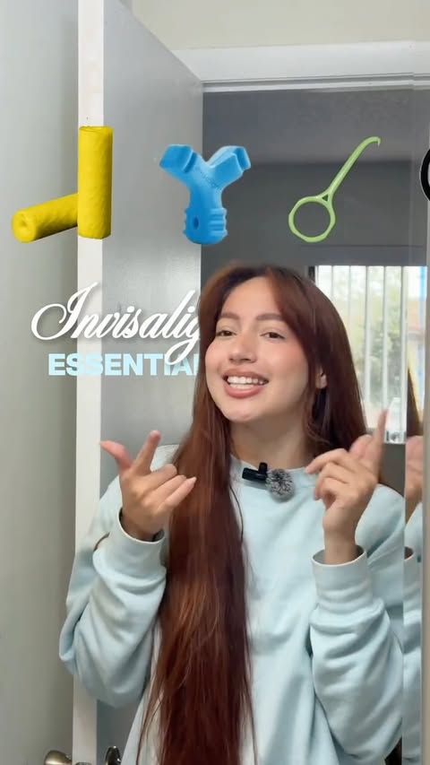 Instagram post by @sophibas for MySmile. Caption reads: [...] (iykyk), I love how much easier the MySmile....