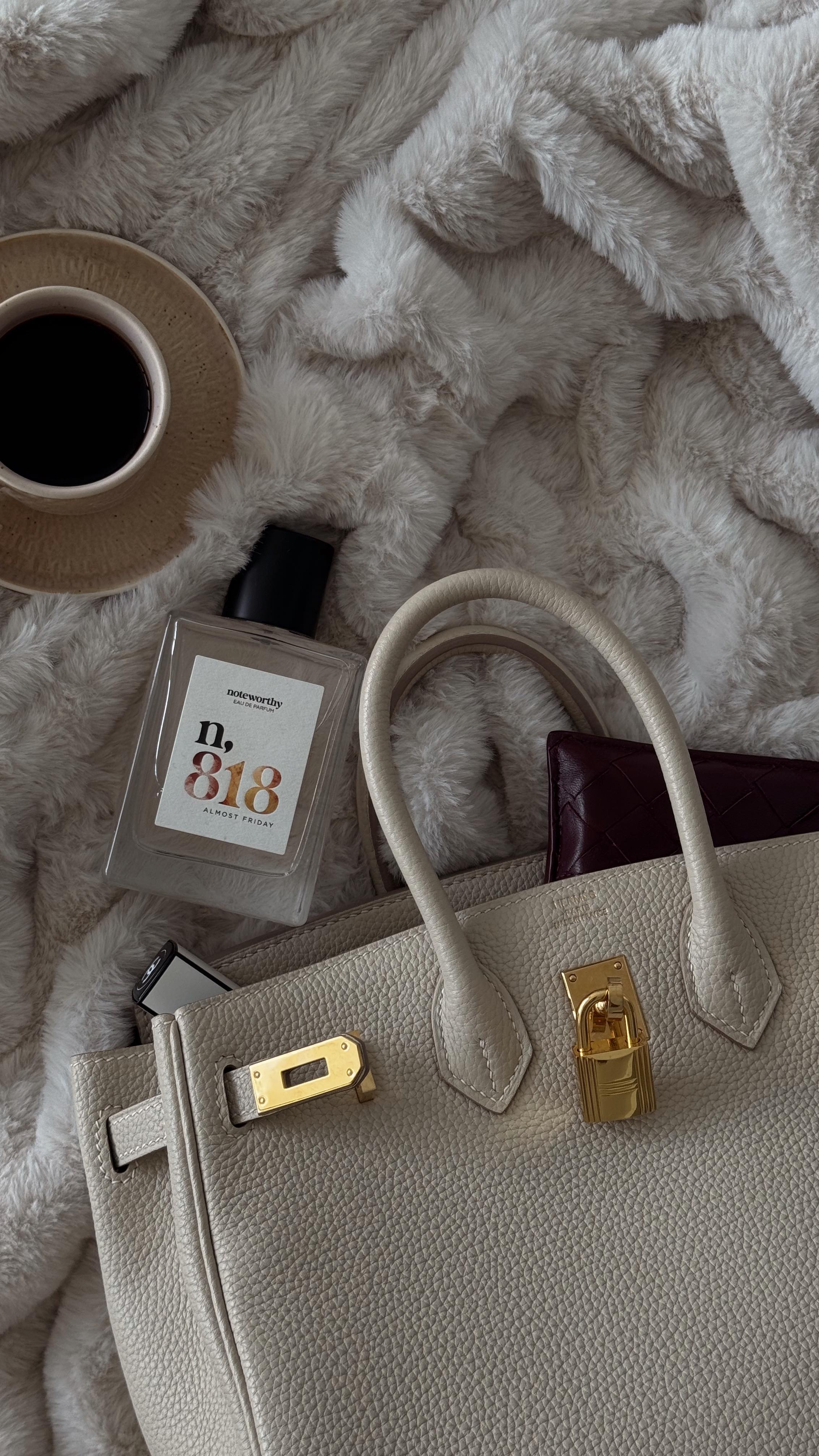 Instagram post by @lissade for Noteworthy Scents. Caption reads: Discovered my signature blend with....