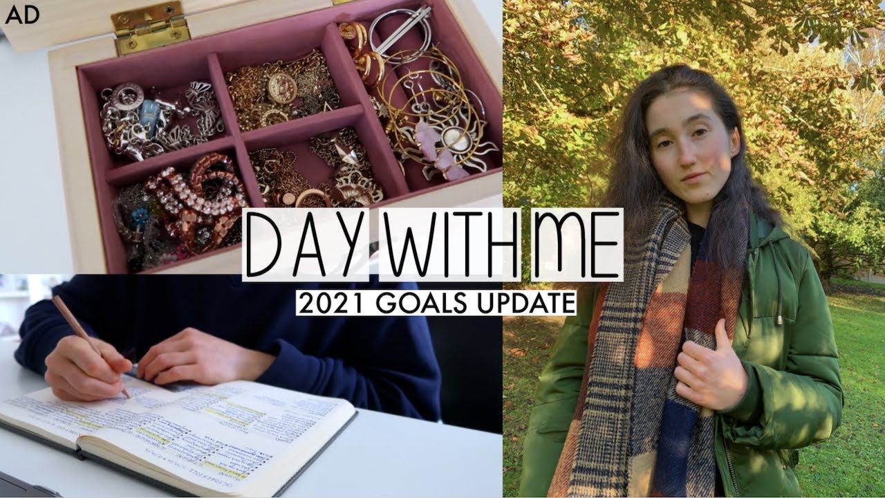 YouTube post by @HollyGabrielle for Coconut Bowls. Caption reads: 2021 LIFE GOALS UPDATE | SUNRISE DAY IN MY LIFE....