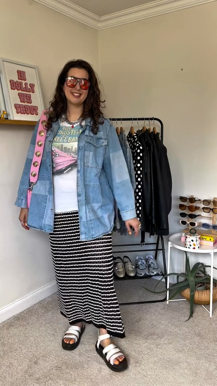 Instagram post by @slowfashionsoph for Monica Vinader. Caption reads: I paid a stylist to help me get dressed in the....