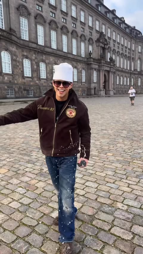 Instagram post by @krobbee for Nocco. Caption reads: (AD NOCCO) Yo Denmark!🇩🇰 #zlatan #fritz....