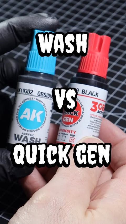 Instagram post by @spenspainting for AK-Interactive. Caption reads: #ad Do you know your @akinteractive.official....