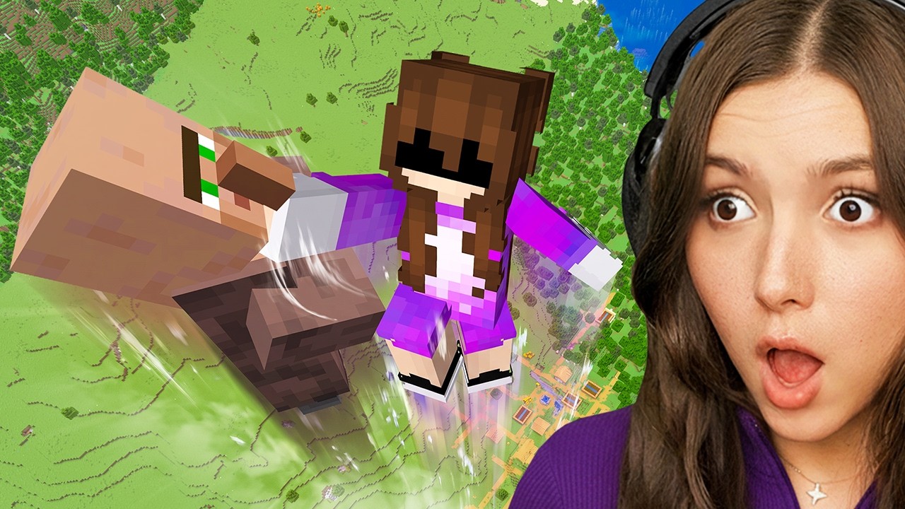 YouTube post by @Kiply for CurseForge. Caption reads: I Became Invincible in Minecraft.