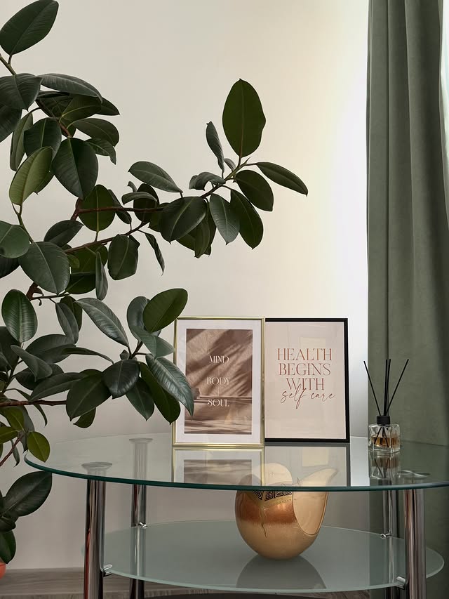 Instagram post by @alexandra_petram for Poster Store. Caption reads: @posterstore Decorate your home, you can use my....