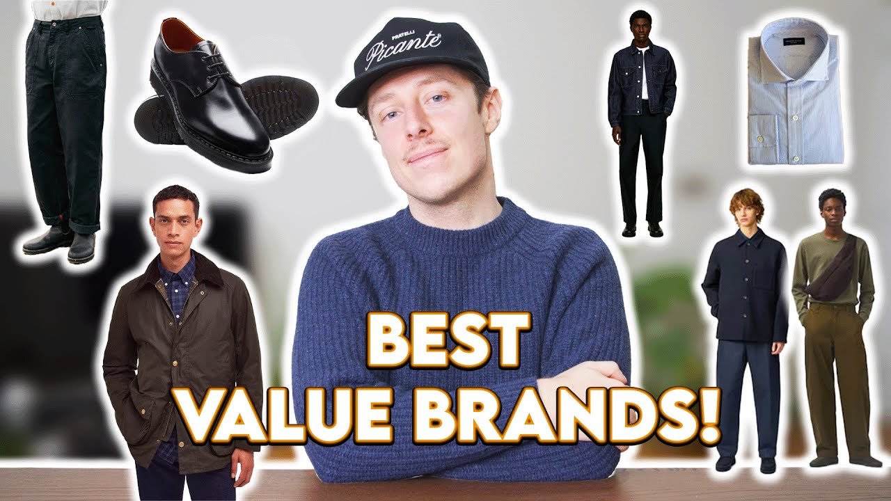 YouTube post by @RyanVVild for Finisterre. Caption reads: The BEST VALUE Fashion Brands In 2025!.